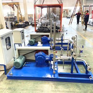 Cryogenic Liquid Oxygen Nitrogen Argon Pump Vaporizer Gas Cylinder Filling Station Pumps