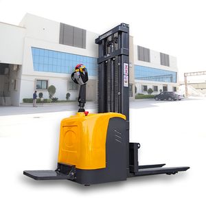 Fully Automatic 1.5t Stand-up Electric Stacker Lifting Height 3 Meters Manual AC/DC Motor Stacker