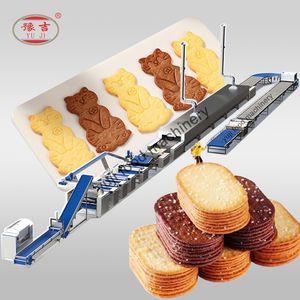 Complete Automatic Cookie Making Machine Hard Biscuit Production Line