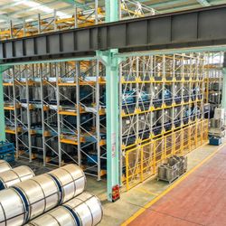 Smart Automated High Bay Storage System Racking Asrs for Steel Coil Warehouse