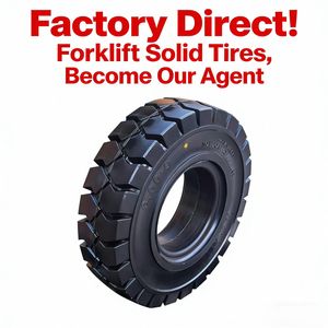 23*9-10 Solid Tire Industrial Forklift Solid Rubber Tire
