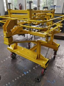 High Hardness Gray Cast Iron Auto Exhaust Base Jig Fixture Sand Casting