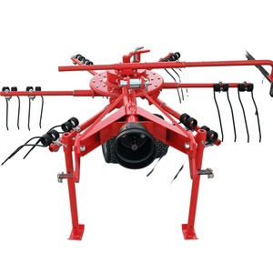 Selling Cheap 6 Point 9 Point Finger Wheel Hydraulic Hay Rake Tedder with Handle