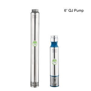 6 Inch PC Impeller Qj Pump Water Pump Borehole Pump Electric Pump Deep Well Pump Stainless Steel Submersible Pump