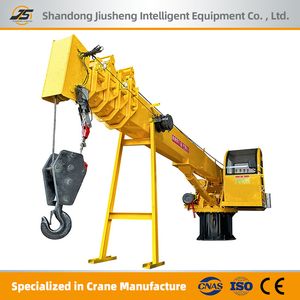 Hydraulic Fishing Boat Cranes Deck Fixed Crane 5/8/10/12/16/16/20 Ton Marine Crane