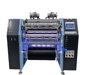 Cost Effective Thermal Transfer Ribbon Slitting Machine TTR Slitter Barcode Ribbon Ink Ribbon Cutting Machine Slitter Rewinder