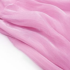Easy to Care Sea Island Filament Pink for Dresses 100% Polyester Fabric