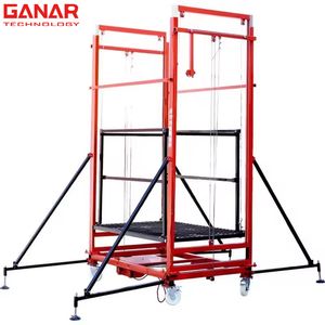 Load Bearing 500kg Portable Foldable Scaffolding Automatic Electric Scaffolding Electric Lifting Scaffolding
