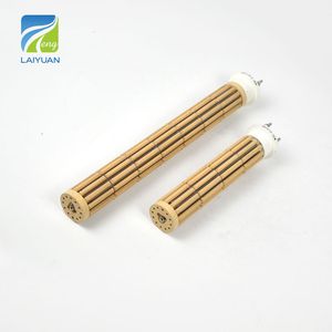 Laiyuan High Temperature 47*400mm 380V 3.2kw Ceramic Bobbin Heater Heating Element for Electric Furnace