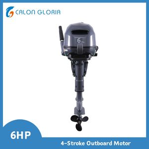 4 Stroke Gasoline Outboard Engine Boat Motor 6HP High Quality Manufacturer Sale Wholesale