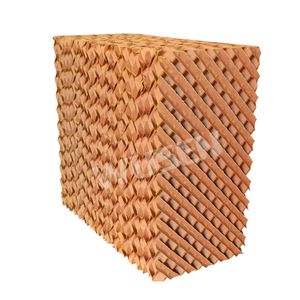 Ventilation System Chicken House Feeding Machinery Water Air Cooler Wet Curtain Cooling System Cellulose Cooling Pad