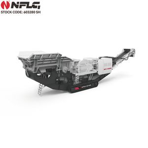 PLC-Control Tracked Mining Mobile Jaw Crusher for Sand and Gravel Aggregate Yard
