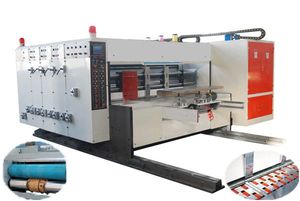 Flexo Printing Die-Cutting Machine with Automatic Lead-Edge Feeding
