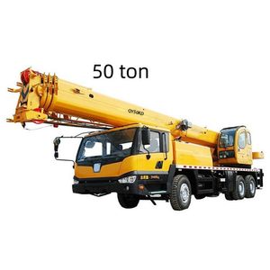 China New 25t 30ton 50ton Pickup Mini Hydraulic Telescopic Boom Mobile Pickup Crane Qy50kd 50 Ton Small All Terrain Arm Truck Crawler Lift Cargo Crane for Sale