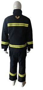 Heat Insulation Safety Wear Turnout Gear Safety Fireman Firefighter Fire Fighting Retardant Rescue Suit