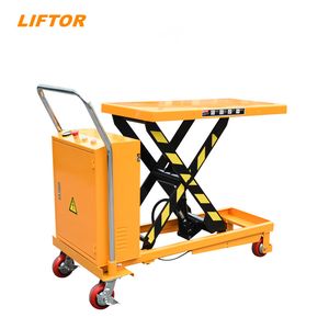 Table Lift Mechanism Semi Electric Lift Table Economic Double Scissor Lift Table with CE