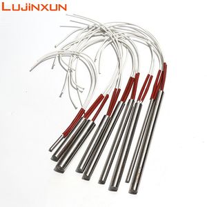 304SUS Cartridge Heater Single Head Heating Tube 6mm-20mm Mold Single Heating Element 110V/220V/380V Accept Customed