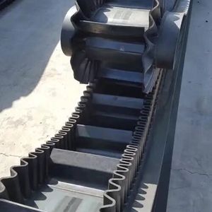 Durable Custom Rubber Conveyor Belt for Heavy-Duty Port Use