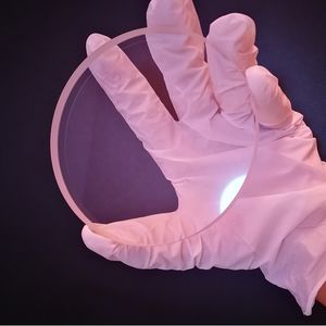 Lithium Fluoride Window Filter for Laser Lenses