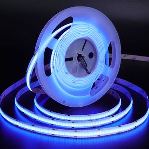 OEM ODM COB LED Strip RGB 840LEDs 24V Flexible COB Strip for christmas decoration