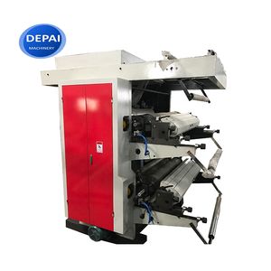 1-8 Colors Shopping Plastic Bag Kraft Paper Bag Flexo Printing Machine