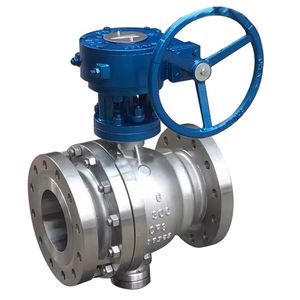 CS, Ss, Alloy20#, Nickel, Aluminium Bronze, Inconel, Titanium, Hastelloy C, Monel Duplex Stainless Steel Trunnion Mounted Ball Valve 150lb 300lb 600lb