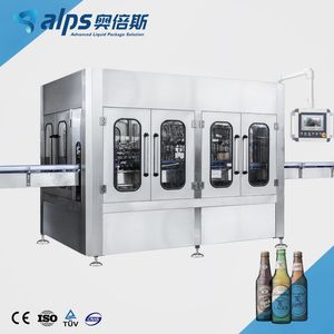 Turnkey Project Beer Brewing Filling Packing Plant / Production Equipment