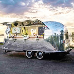 Prosky Food Concession Trailer Coffee Cart Mobile Concession Food Trailer with Coffee Machine