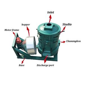 Versatile Compact Rice Milling Machine for Domestic and Business Use