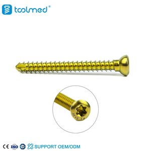 3.5mm Titanium Cortical Screw for Orthopedic Implants