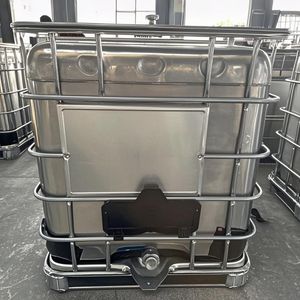 1000L Un Certified SS304 Stainless Steel for Chemical Storage IBC Tank