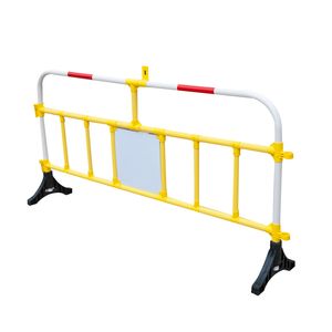 Portable Crowd Security Fence Plastic Barricade Barrier for Road Traffic Safety