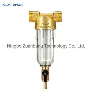Stainless Steel Pre-Filtration System Backwash Function Spin Down Sediment Filter