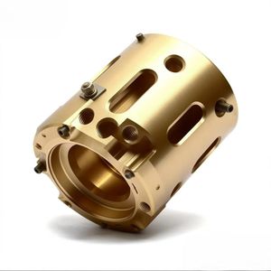 OEM Machining Brass Fittings Connectors Electronics Automotive Industrial Turning Parts