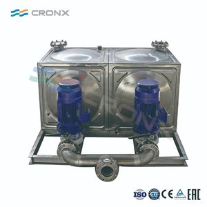 304 Stainless Steel Insulated Water Storage Tank for Cooling Tower System