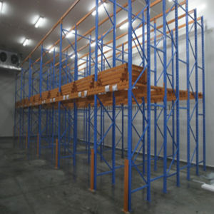 Heavy Duty Metal Push Back Pallet Racking for Warehouse Storage