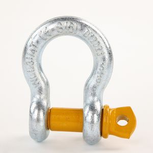 Rigging Hardware Forging Parts Steel Forged Chain Lifting Shackle D Shackle 4t