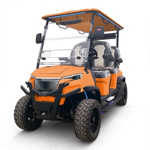 4 Seats Electric Golf Cart New Energy Lithium Battery Sightseeing Car