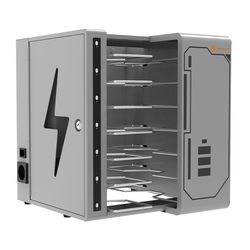 Wall-Mounted 7-Slot 315W USB-C Pd Fast Charging Office Multi-Device Charger Station