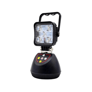 Portable 15W Auto LED Rechargeable Flood Working Light