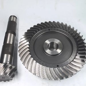 Heavy-Duty Forged Alloy Steel Pinion Shaft for Mud Pumps