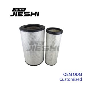 87417041 87417040 2465010 2465009 Jieshi Construction Machinery Truck Engine Air Filter Spare Parts