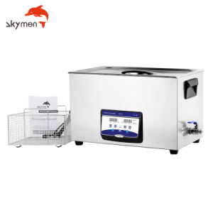 30L Jp-100s SUS304 Stainless Steel Ultrasonic Cleaner with Heater and Digital Control