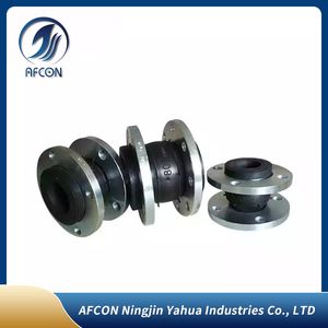 Single Sphere Flexible Flange Rubber Expansion Joint Dismantling Joint