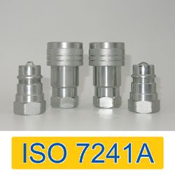 Naiwo Quick Coupler ISO 7241-a Hydraulic Hose Pipe Quick Connector Coupling (Steel)