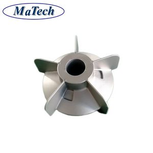 Fabricated Custom Aluminium High Pressure Casting Pump Impeller Parts