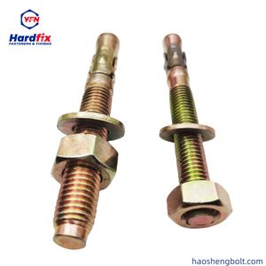 Fastener Factory 4.8 Grade Carbon Steel Expansion Bolts Galvanized Zinc Plated Wedge Anchor Bolt Chemical Anchor