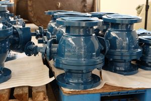 2PC Floating Flange Casting Ball Valve
