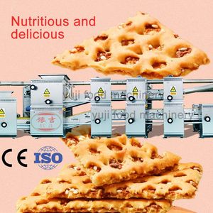 Fully Automatic Sandwich Biscuit Production Equipment Sandwich Cookie Baking Production Line