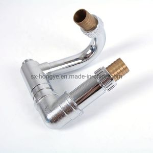 1 Inch Chrome Plated Brass Fire Fighting Hose Reel Fitting Waterway Valve